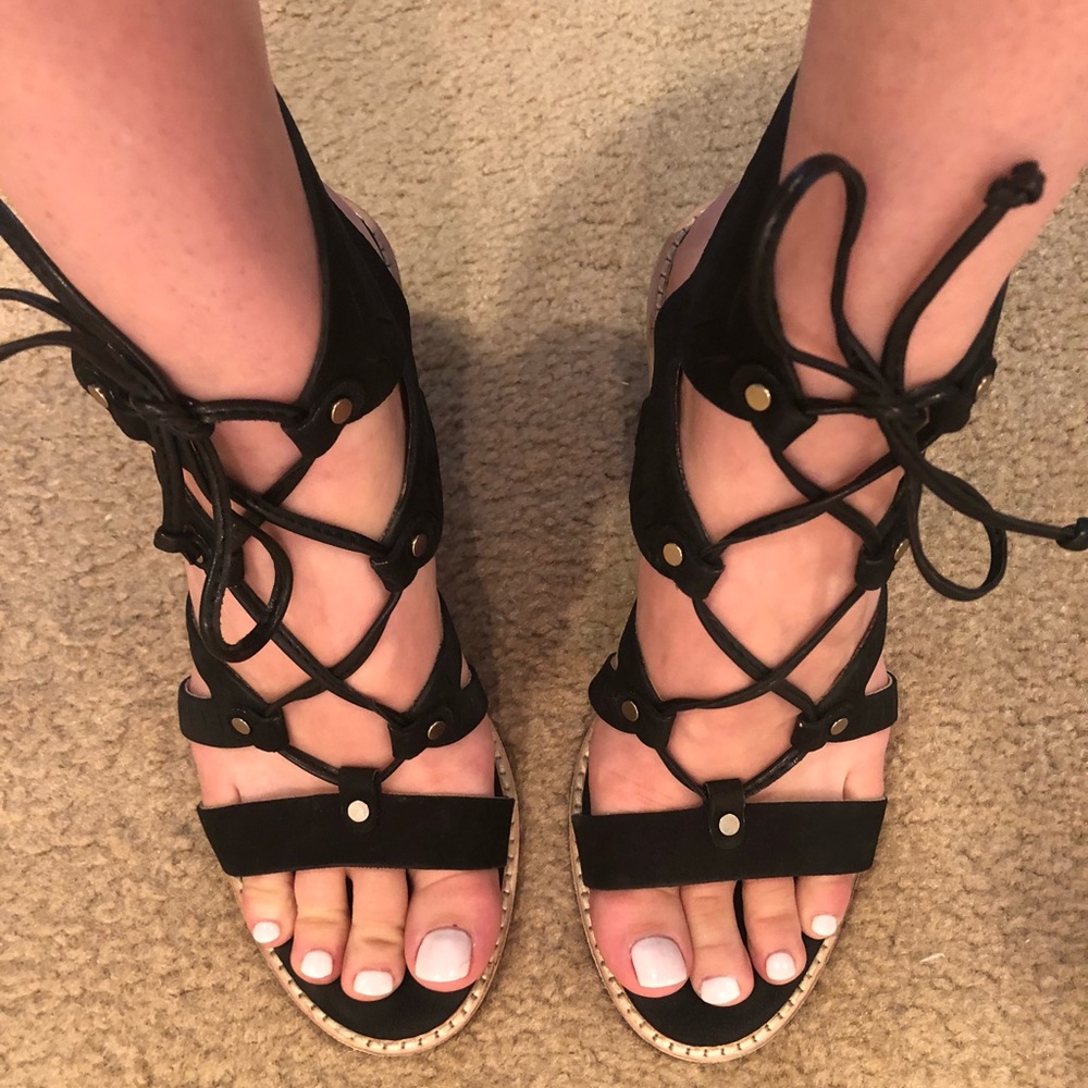 Dolce Vita lace up sandals